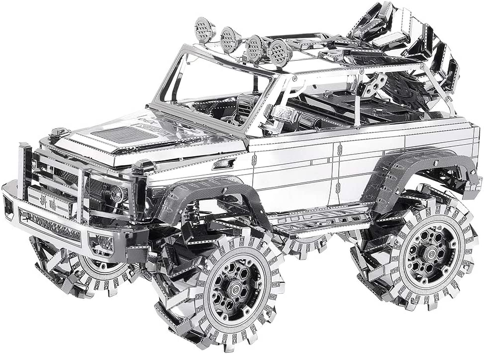 Metal Earth 3D Metal Puzzle SUV Car Model Kits, Vehicle Car Models Building Kit, 157pcs