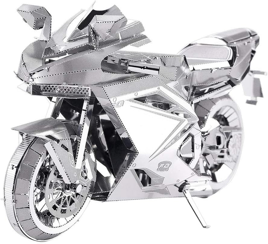 Metal Earth 3D Metal Puzzles for Adults, DIY 3D Motorcycle Model Kits, Great Birthday Gifts, 72 Pcs