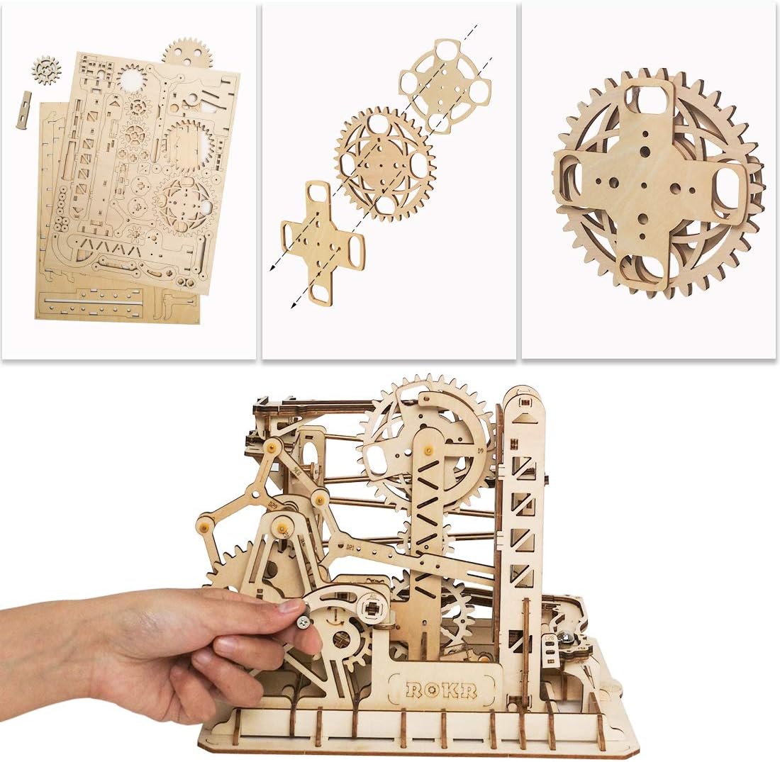 ROKR Marble Run Set Unique Craft Kits Gift for Adults & Kids