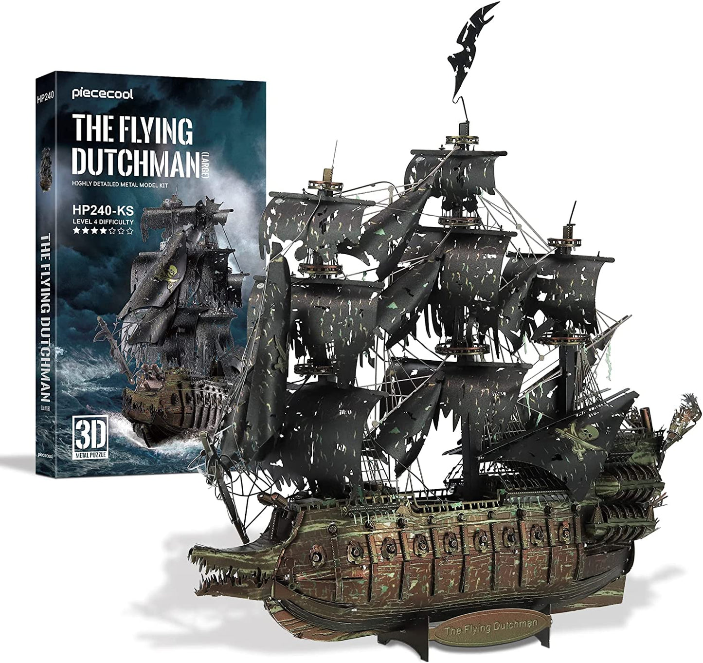 Piececool Flying Dutchman Pirate Ship Model Kits