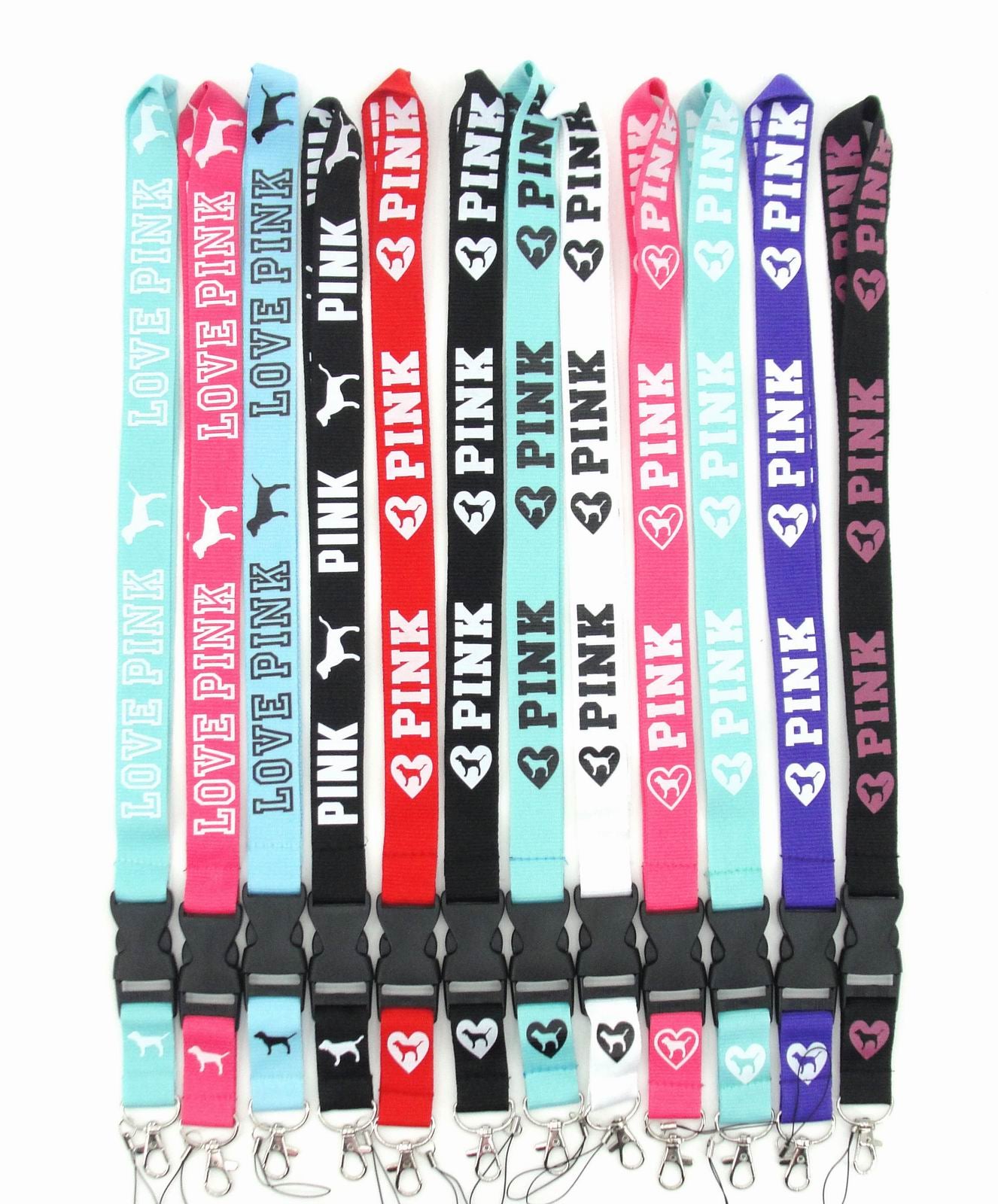 25MM Wide Best Factory directly sale ! Hot Fashion Clothing Lanyard Detachable Under Keychain for Cell Phone