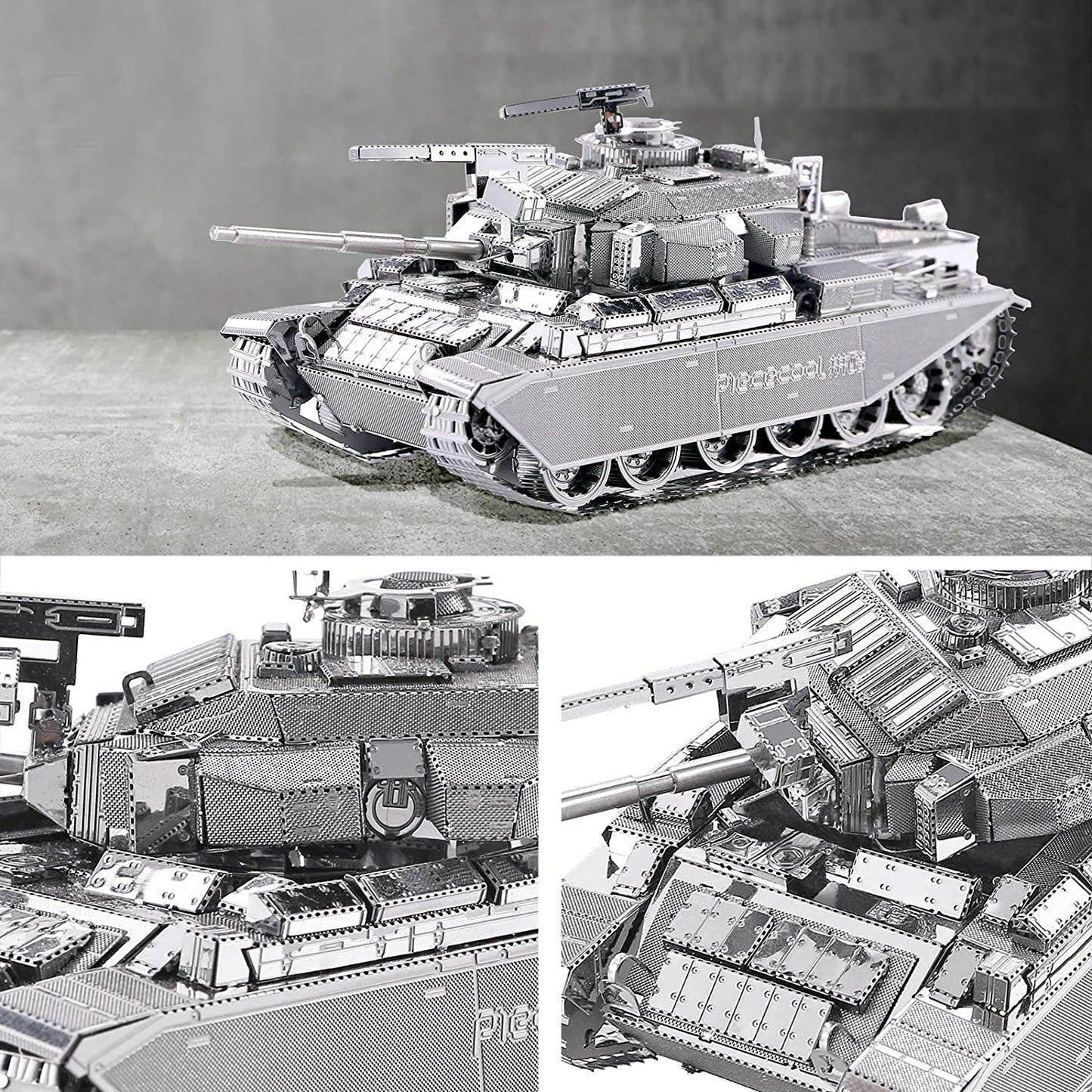 Piececool Metal Earth Centurion Afv Tank 3D Metal Model Building,172 Pcs