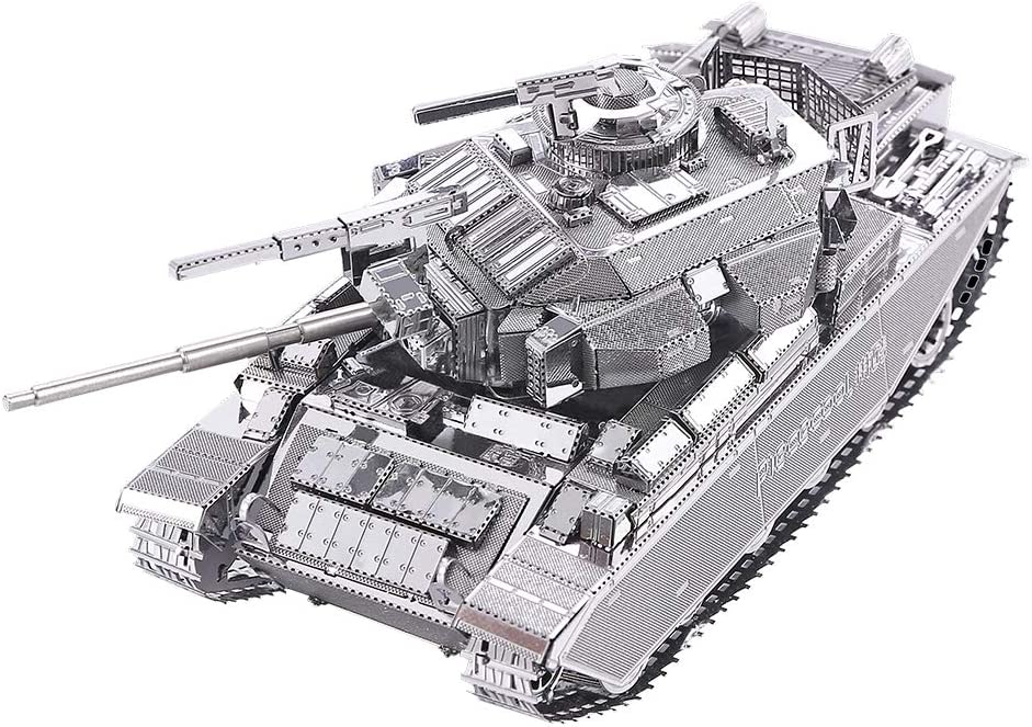 Piececool Metal Earth Centurion Afv Tank 3D Metal Model Building,172 Pcs