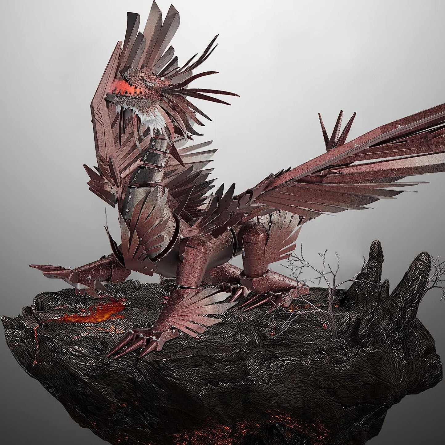 Piececool Hellstrom Dragon 3D Model with DIY Tools Kit