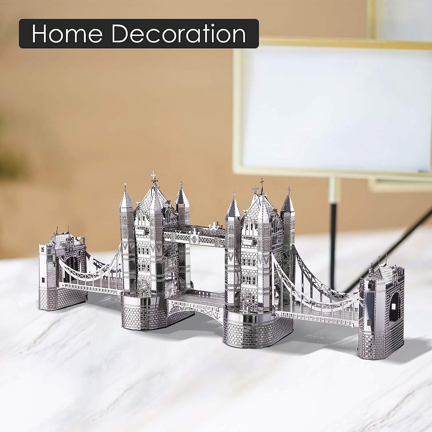 Piececool London Tower Bridge Metal Models Kit, 65pcs