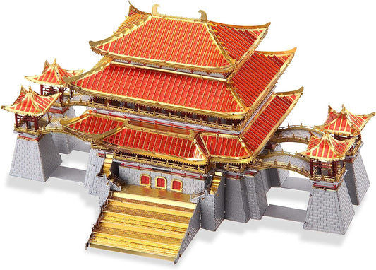 Piececool Furong Garden Chinese Traditional Architecture Building Models, 420Pcs