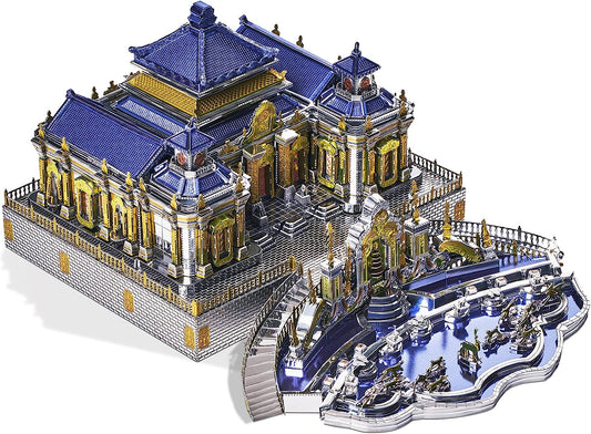 Piececool Old Summer Palace Building Models Kit, 358 PCS