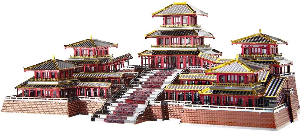 Piececool Epang Palace, Chinese Traditional Architecture Building Puzzles,186 Pcs