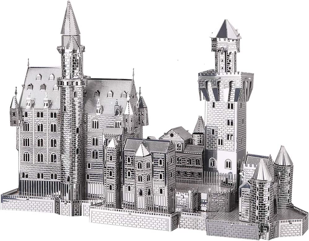 Metal Earth 3D Metal Puzzle Neuschwanstein Castle Architecture Building Kits