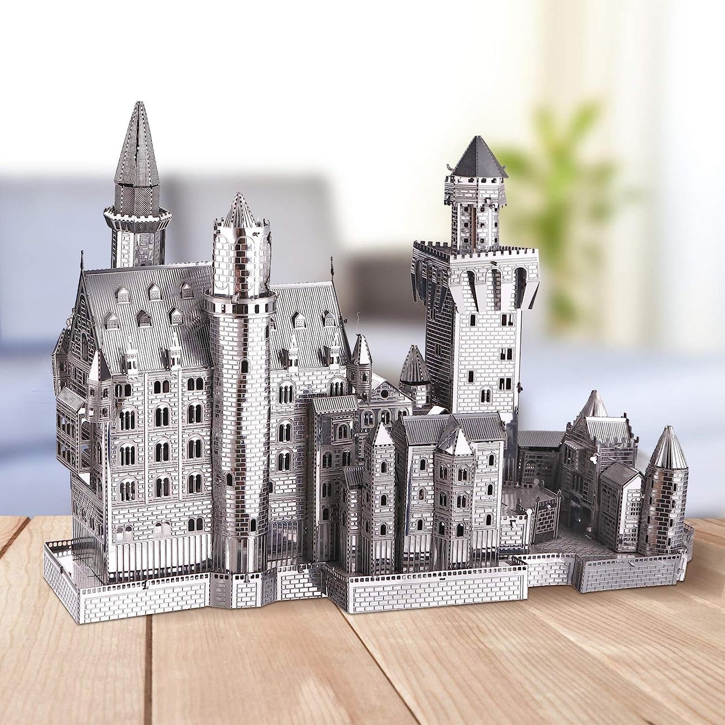 Piececool 3D Metal Puzzle Neuschwanstein Castle Architecture Building Kits