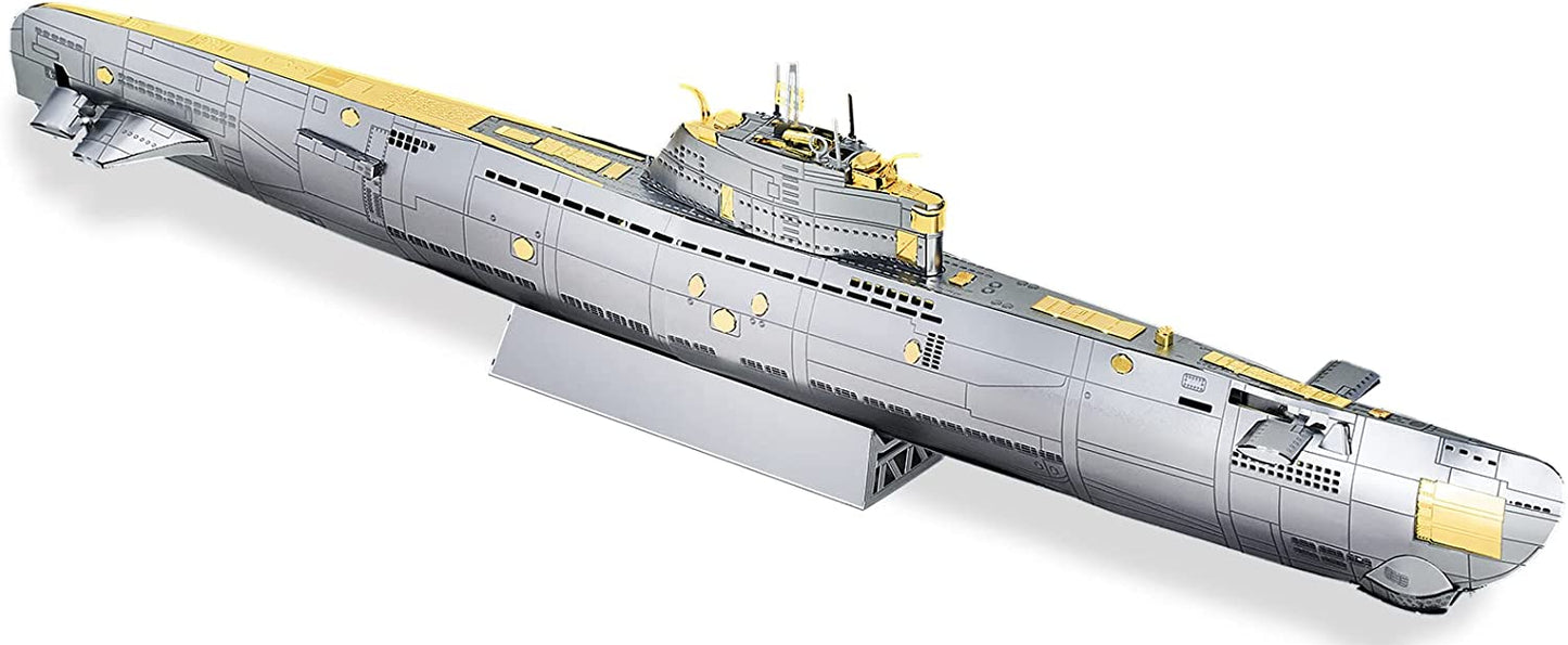 Piececool Military Submarine Metal Model Building Kits for Stress Relax