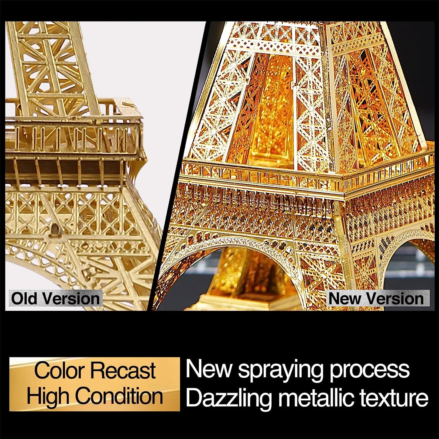 Piececool Upgraded Eiffel Tower Architecture Building Kits