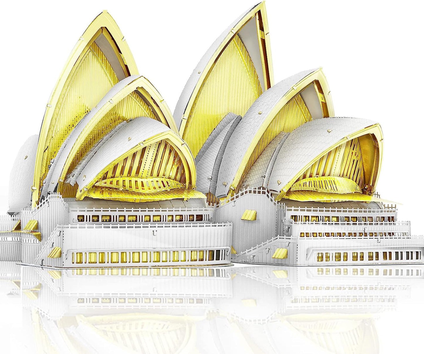 Piececool Metal Earth Sydney Opera House Architecture 3D Puzzles 122pc