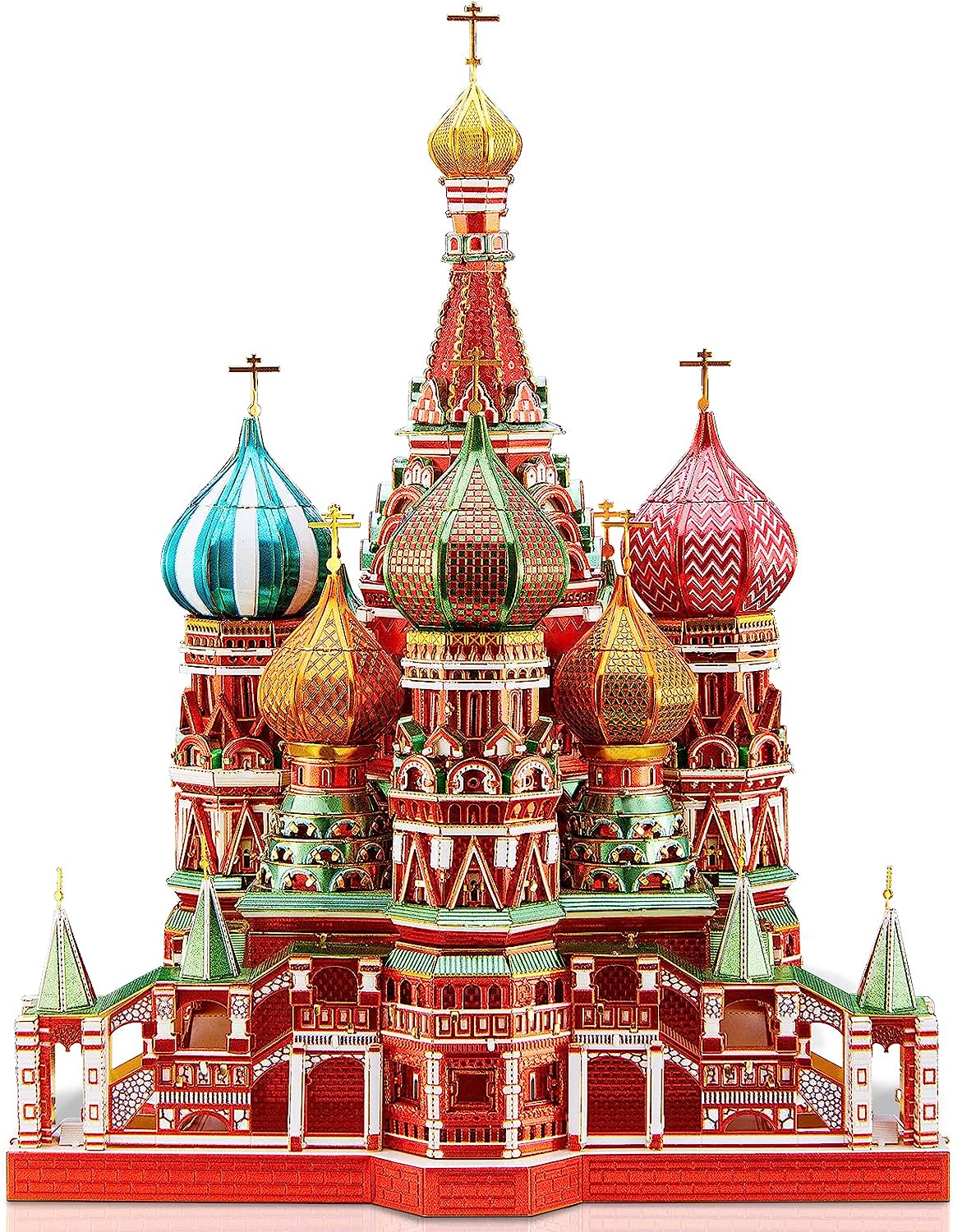 Piececool Saint Basil’s Cathedral Metal Building Kit for Adults 711 pcs