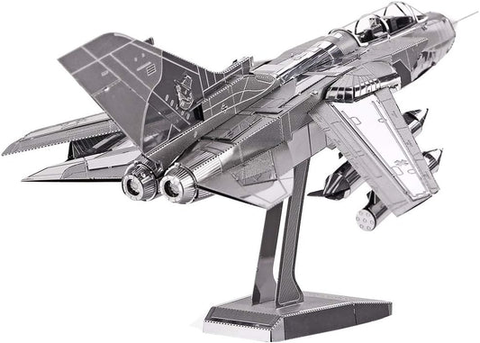 Piececool Metal Earth 3D Tornado Fighter Jet Military Airplane Metal Models Kits